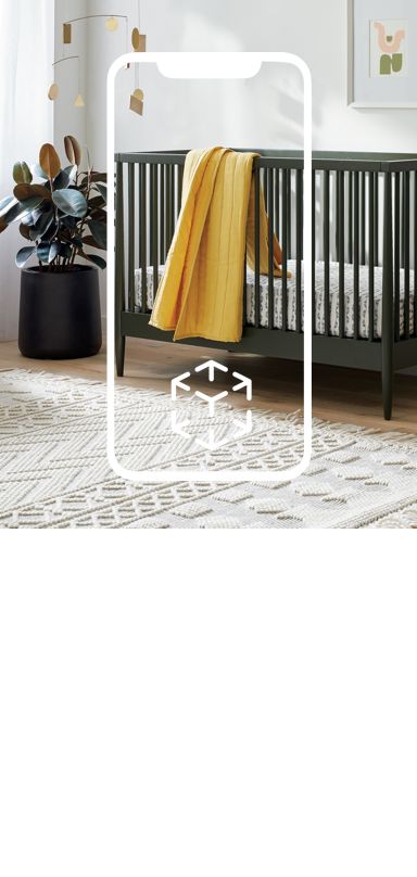 crate and barrel kids crib