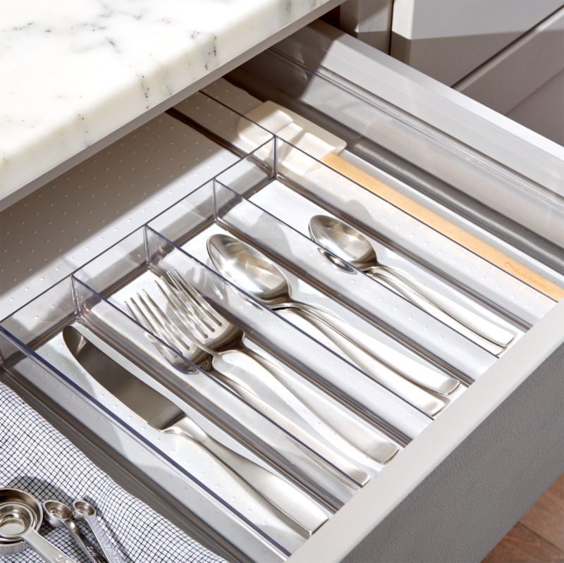 Madesmart Clear Drawer Organizer + Reviews Crate and Barrel
