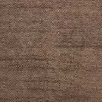 Madrid Wool and Viscose Hand-Knotted Espresso Brown Rug Swatch 12"x18"