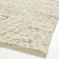 Montreal Wool Hand-Tufted Sand Brown Area Rug 6'x9