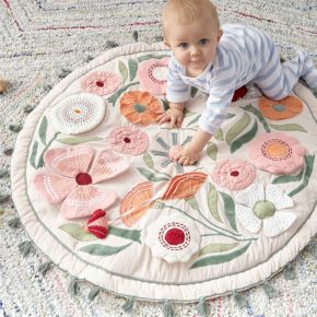 Image of Floral Garden Baby Activity Play Mat