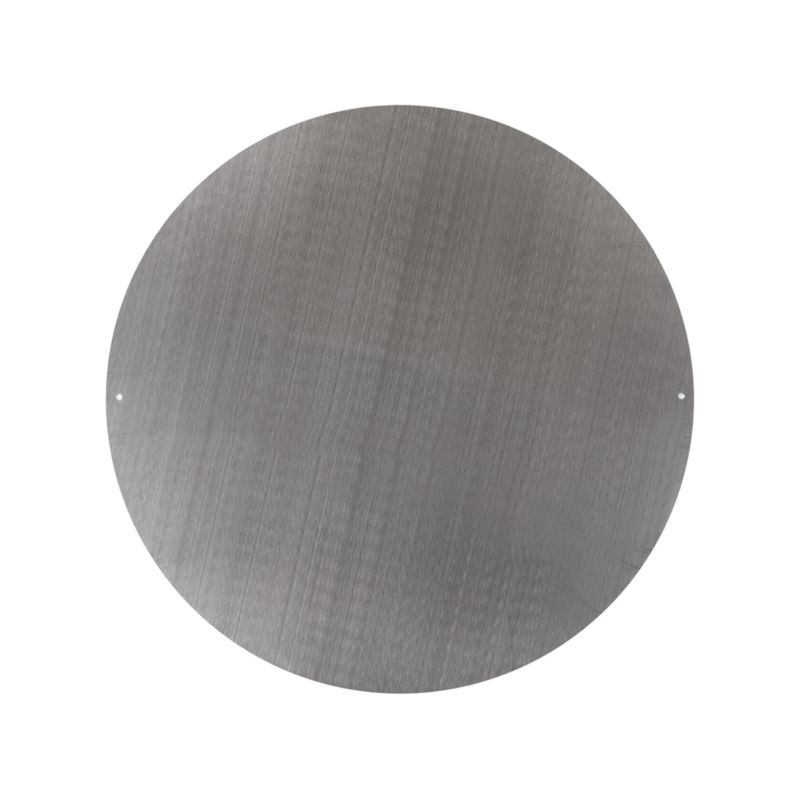 Perfect Circle 16" Board (Silver) + Reviews Crate and Barrel