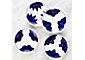 Maison Cobalt Blue Dessert Plates, Set of 4