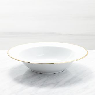 Maison Gold Rim Serving Bowl