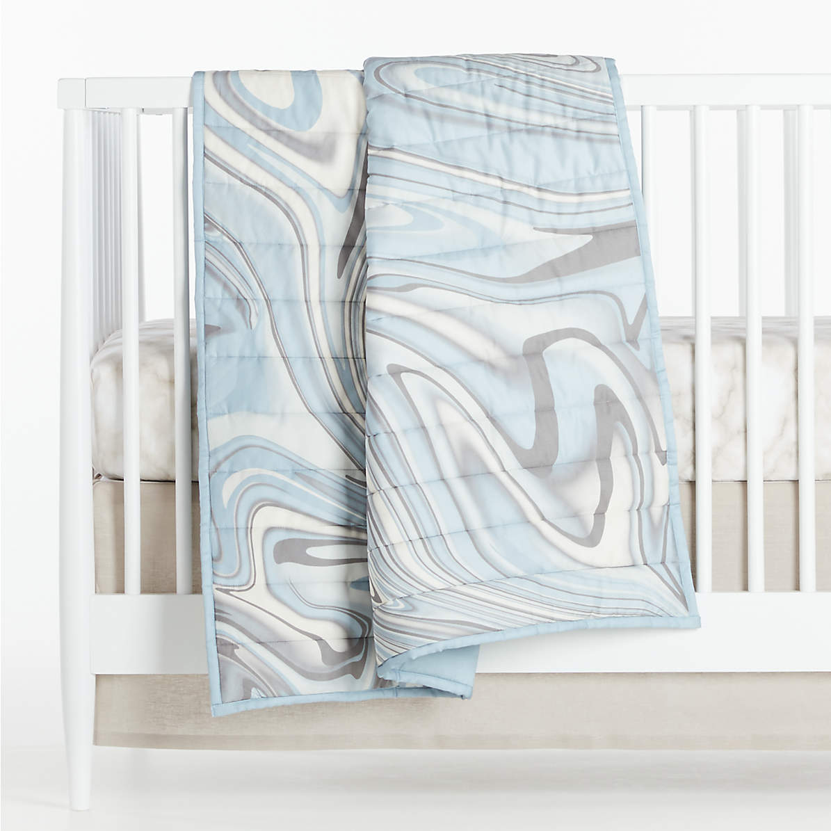crate and barrel baby bedding