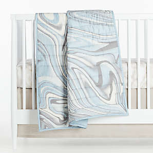 organic crib quilt