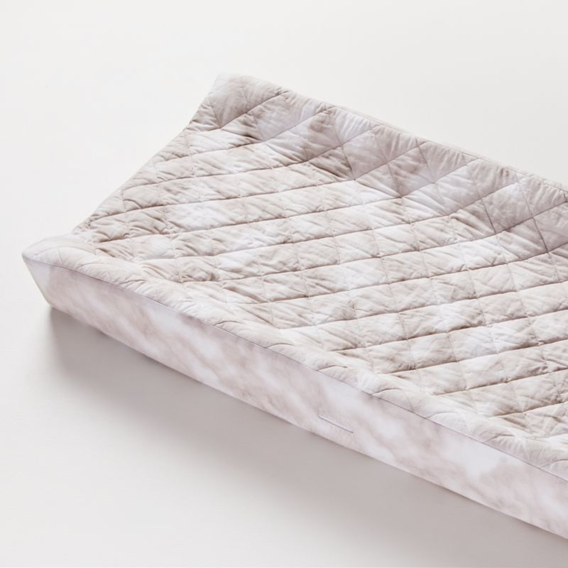 Organic Marble Changing Pad Cover Crate and Barrel