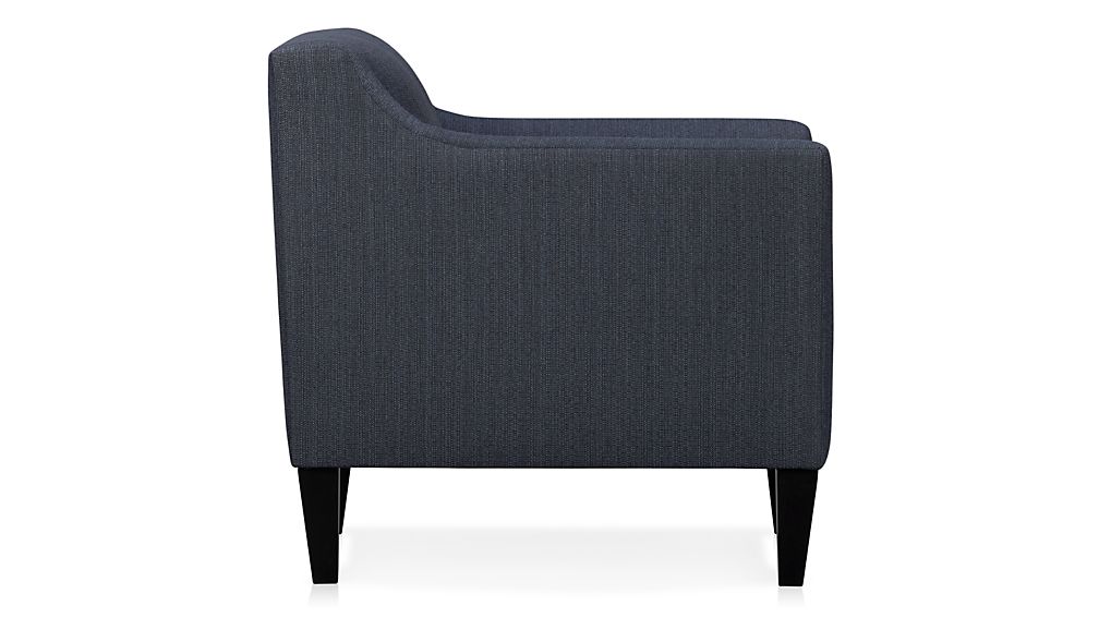 Margot Chair Fargo Midnight Crate and Barrel