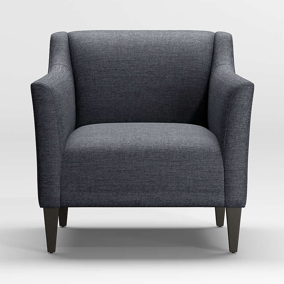 Margot II Tight Back Chair + Reviews Crate and Barrel