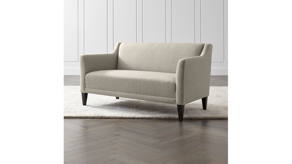 Margot Ii Tight Back Loveseat Reviews Crate And Barrel