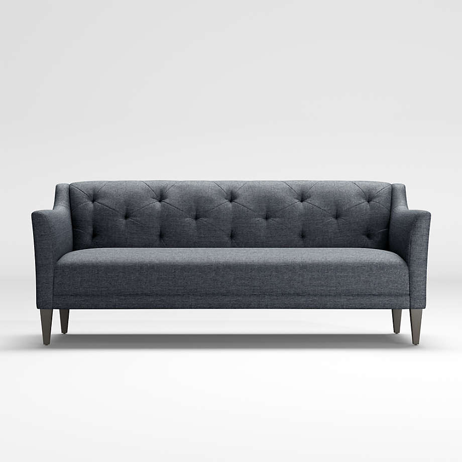 Margot II 80" Grande Tufted Sofa + Reviews Crate and Barrel Canada