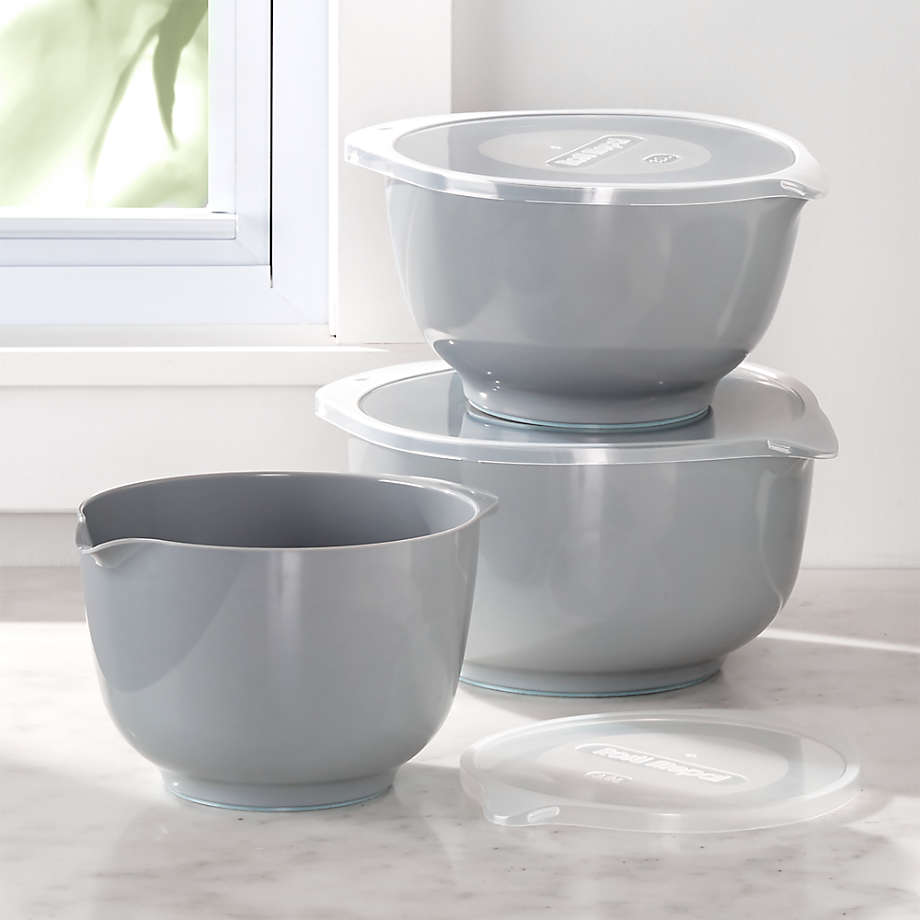 grey mixing bowl set
