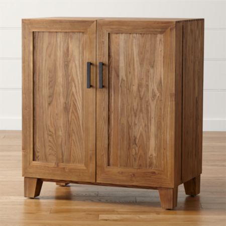 Marin Natural Bar Cabinet Reviews Crate And Barrel Canada