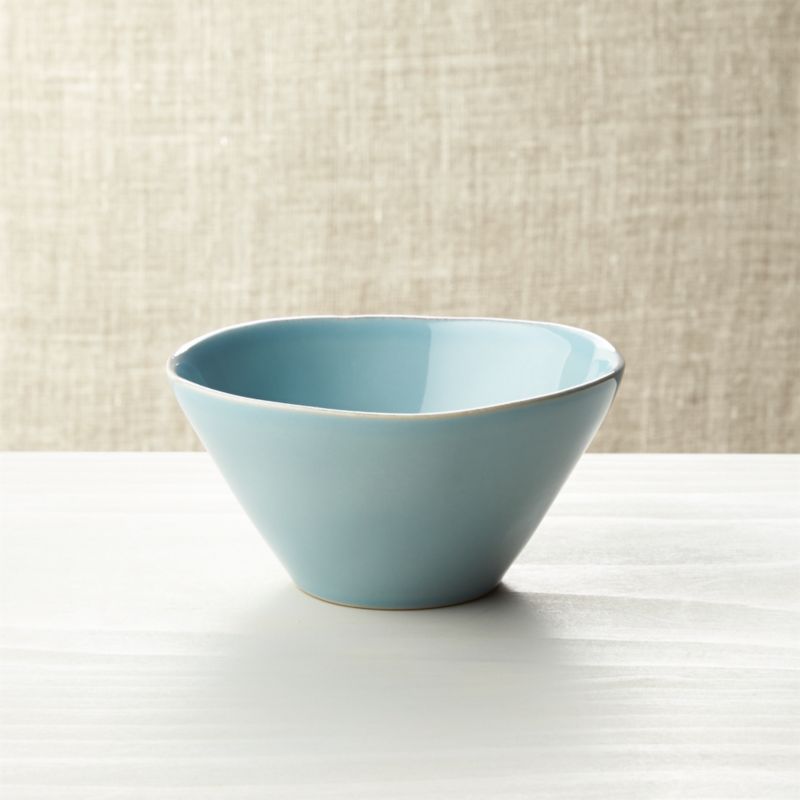 Marin Blue Bowl + Reviews  Crate and Barrel