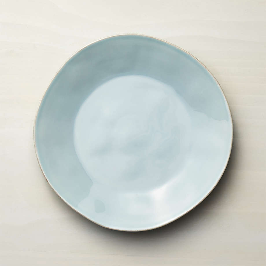 Marin Blue Dinner Plate + Reviews Crate and Barrel