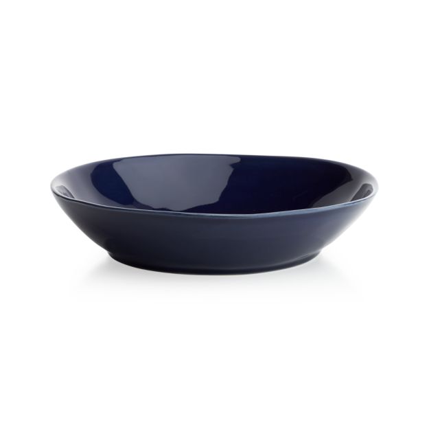 Marin Dark Blue Pasta/Soup Bowl in Individual Bowls + Reviews Crate