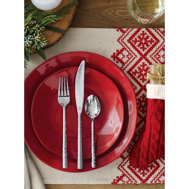 Marin Red Dinner Plate in Dinner Plates + Reviews Crate and Barrel