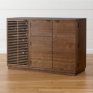 Modern Bar Cabinets Crate And Barrel