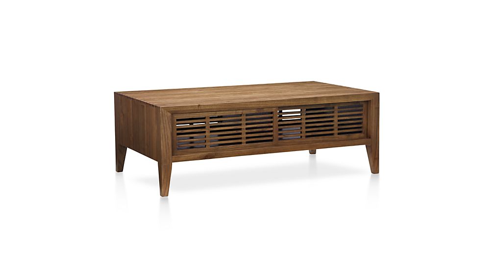 marin natural solid wood coffee table | crate and barrel marin natural solid wood coffee table | crate and barrel