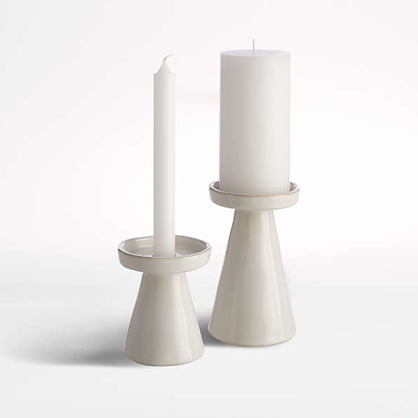 modern pillar candle holders