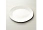 Marin White Small Oval Serving Platter