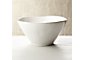 Marin White Small Serving Bowl
