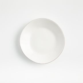 Image of Marin White Stoneware Appetizer Plate