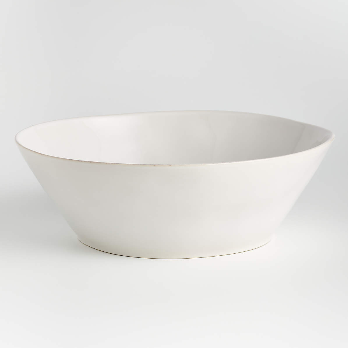 Marin White Large Serving Bowl + 