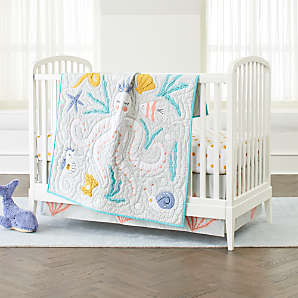 travel themed crib bedding