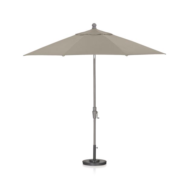 Tilting Outdoor Umbrella by Sunbrella in Patio Umbrellas + Reviews