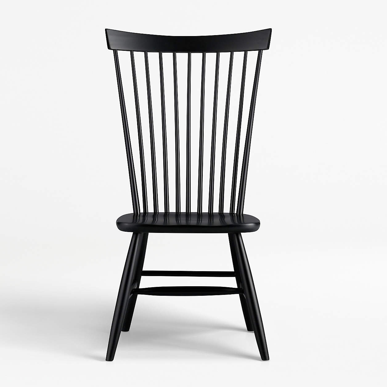 Shop Marlow II Black Maple Dining Chair + Reviews | Crate and Barrel from Crate and Barrel on Openhaus