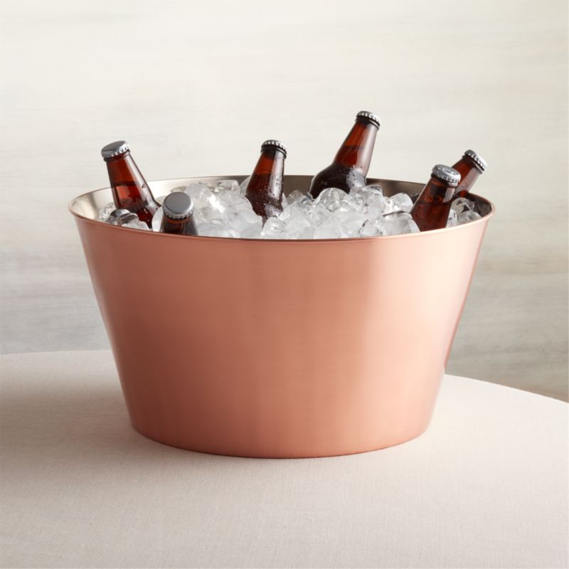 Martin Copper Beverage Tub   Reviews | Crate and Barrel