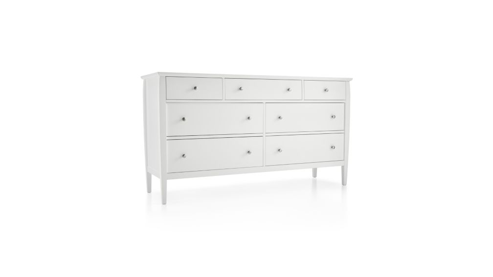 Mason White 7Drawer Dresser Crate and Barrel