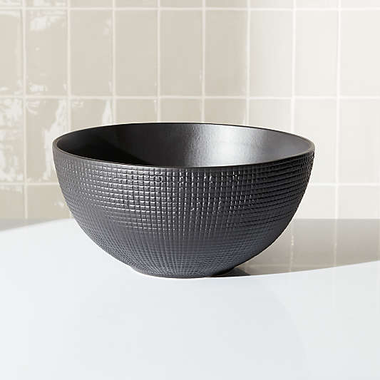 Black Bowls Crate and Barrel
