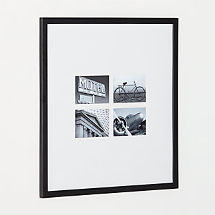 Matte Black 5x5 Wall Frame | Crate and Barrel