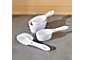 Magnetic White Measuring Cups, Set of 4
