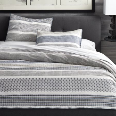 Medina Twin Geometric Duvet Cover Reviews Crate And Barrel Canada