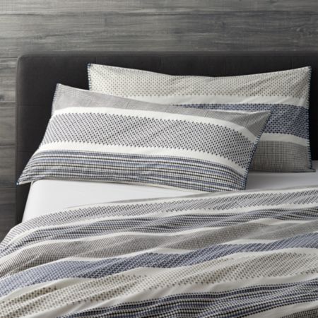 Set Of 2 Medina King Pillow Shams Reviews Crate And Barrel