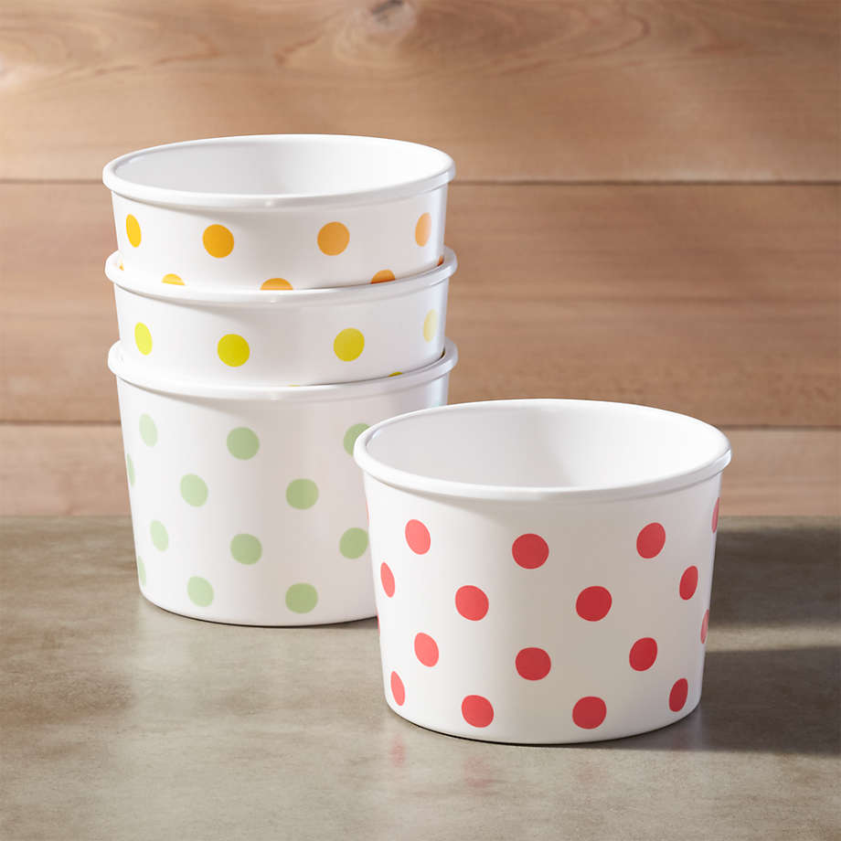 ice cream bowls plastic