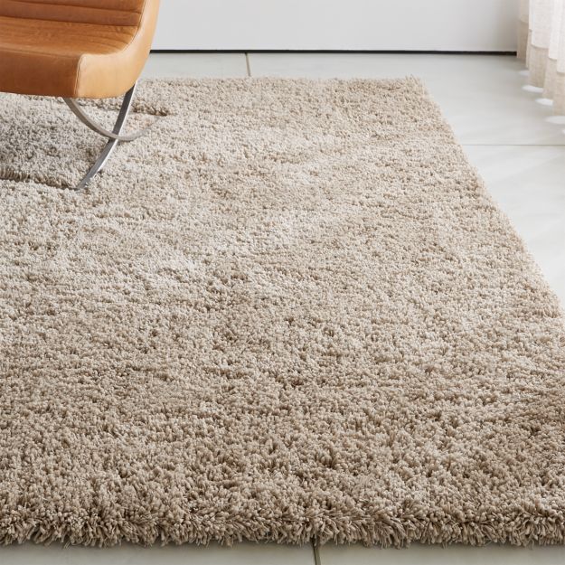 Memphis Stone Natural iShagi iRugi Crate and Barrel