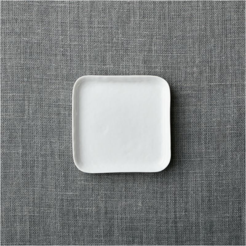 Mercer Square Appetizer Plate + Reviews Crate and Barrel