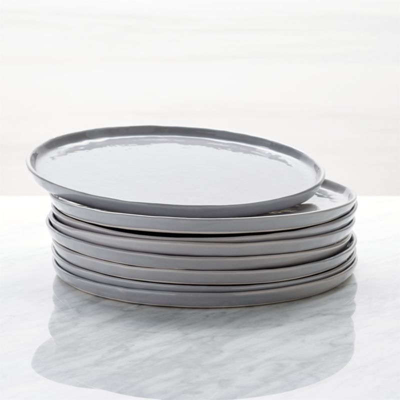 plates grey