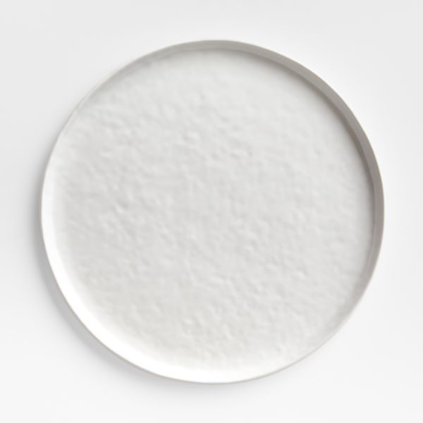 Mercer Matte White Porcelain Dinner Plate