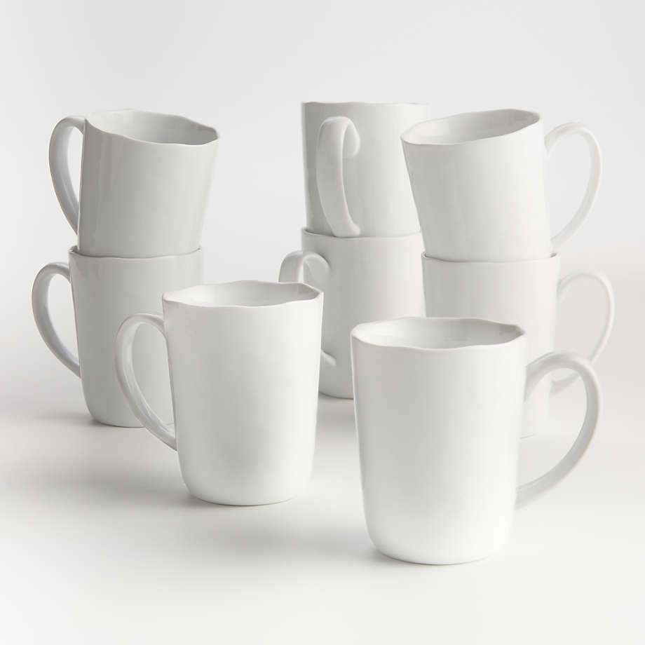 Set of 8 Mercer Mugs + Reviews Crate and Barrel
