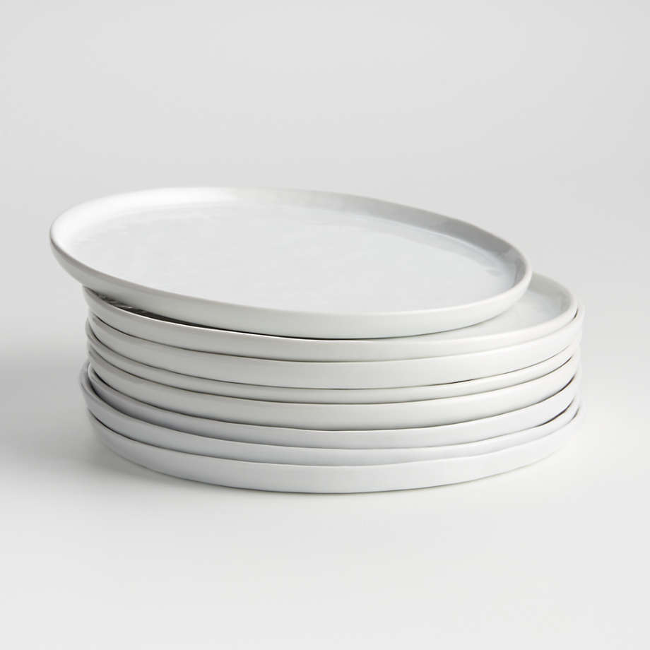 Set of 8 Mercer Salad Plates + Reviews Crate and Barrel