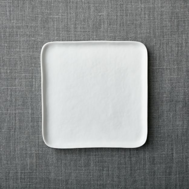 Mercer Square Salad Plate + Reviews Crate and Barrel