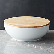 Serving Bowls Gl Ceramic Wood Crate And Barrel Serving Bowls Gl Ceramic Wood