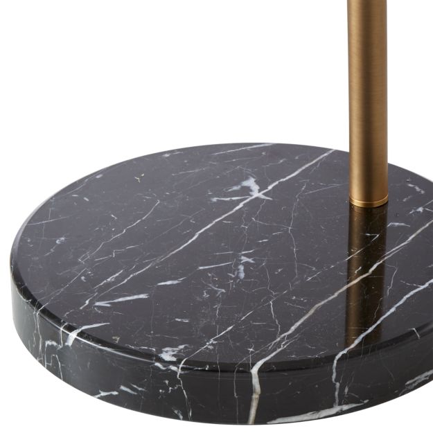 Meryl Arc Brass Floor Lamp Crate and Barrel
