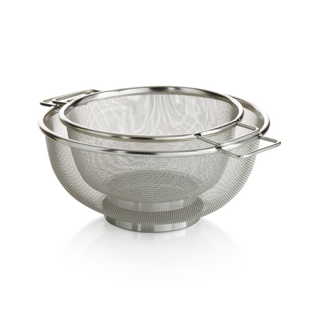 Set of 2 Mesh Colanders in Colanders & Salad Spinners + Reviews Crate