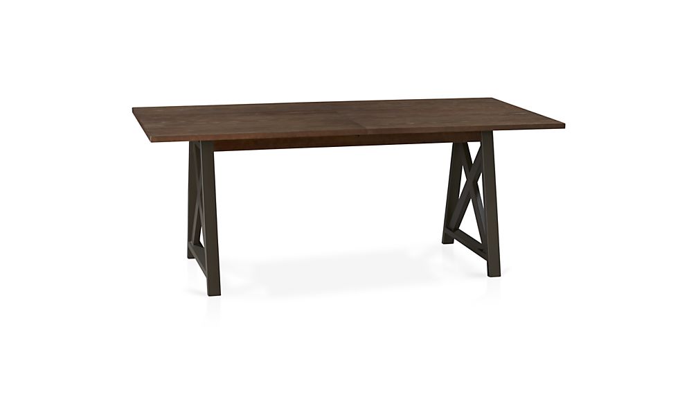 metra extension dining table crate and barrel metra extension dining table crate and barrel, Dining tables
